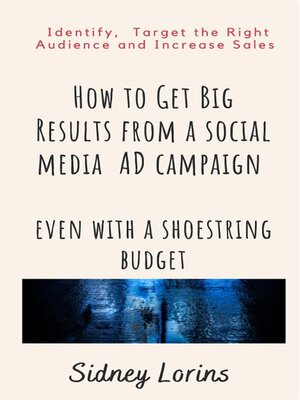 cover image of How to Get Big Result from a Social Media AD Campaign Even with a Shoestring Budget.